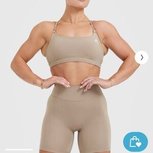 Oner Active | Everyday Cross Over Bralette | Sandstone
